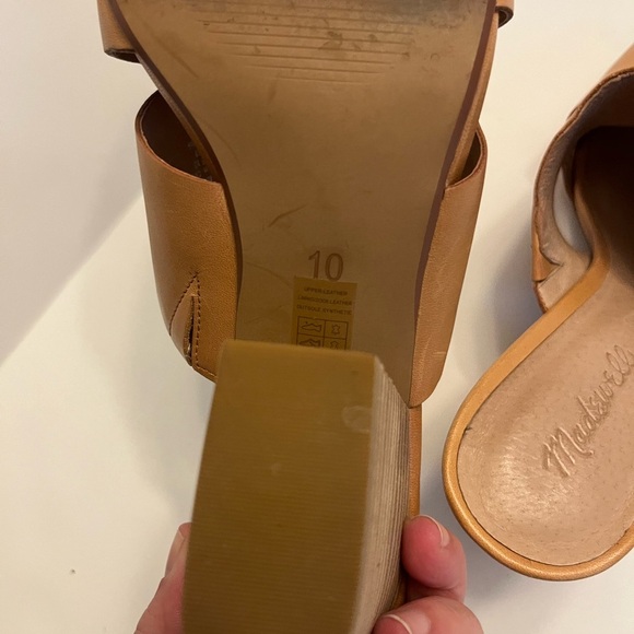 Madewell Tessa Mule in brown Leather size 10 - Picture 10 of 10